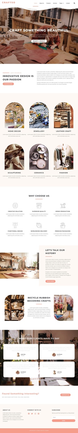 Art & Culture Website Templates