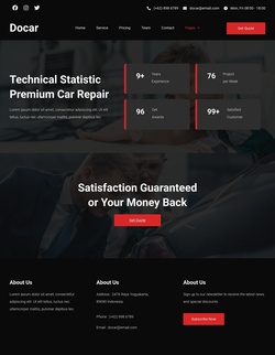 Nature & Environment Website Templates