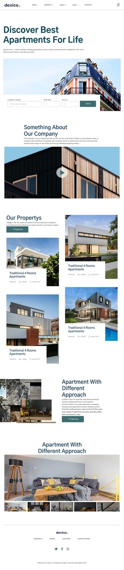 Real Estate & Property Website Templates
