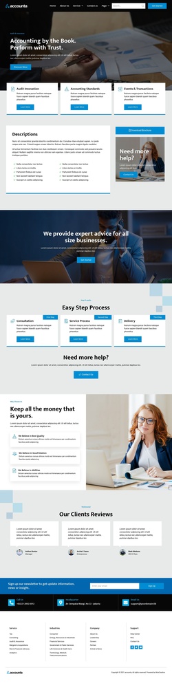 Corporate & Law Website Templates