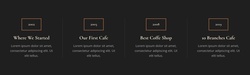 Timeline Website Templates
