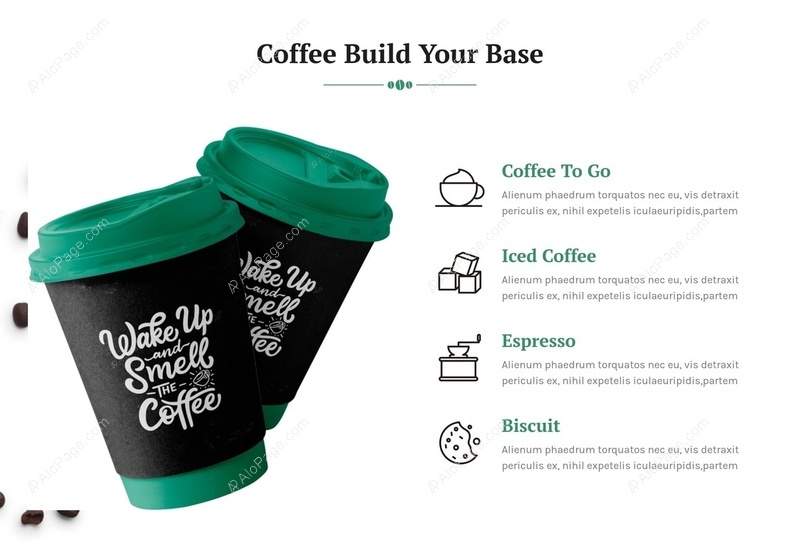 Explore Unique Coffee Options Website Template