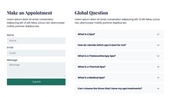 Streamlined Appointment Booking And FAQs