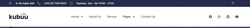 Header Menu Website Templates