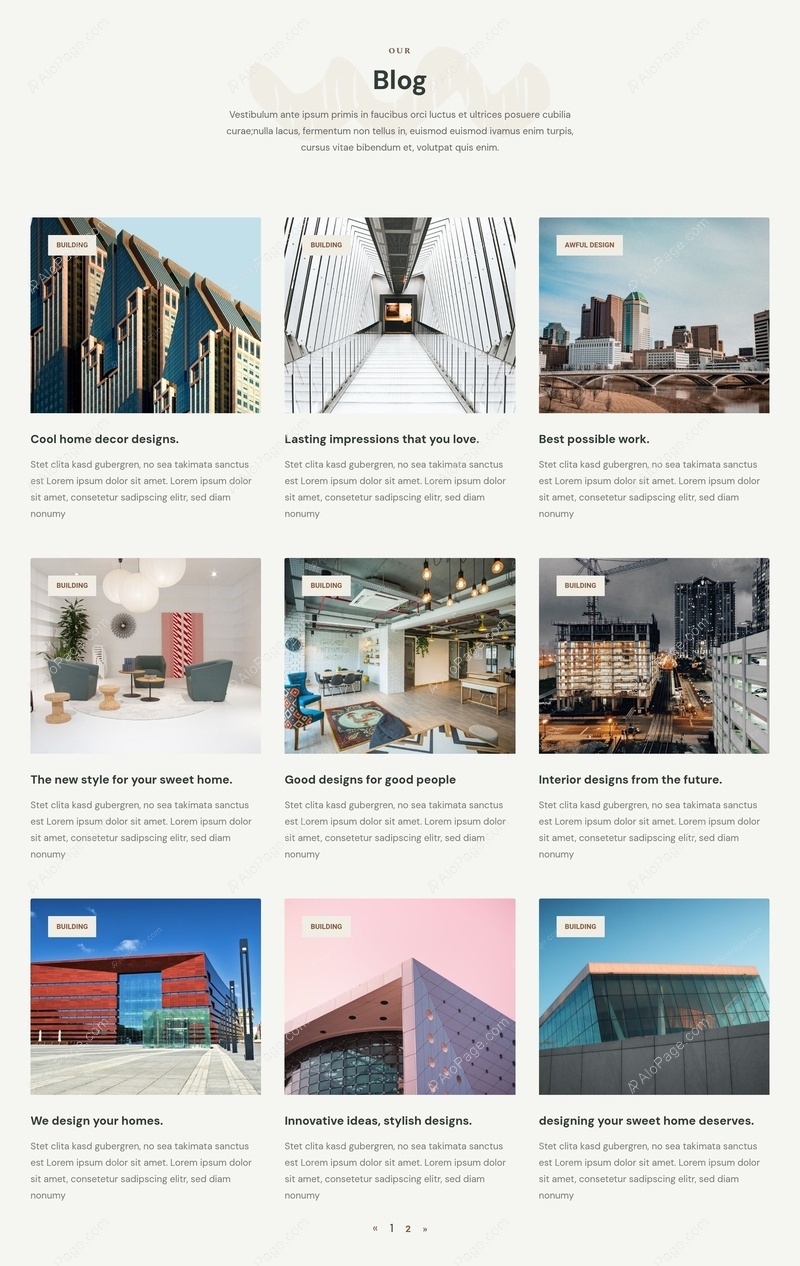 Inspiring Home Decor Insights Website Template