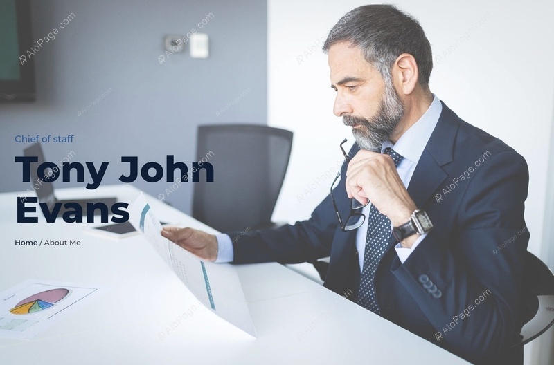 Professional Profile Showcase Website Template