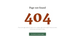404 Page Not Found Solution
