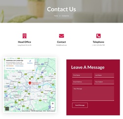 Map Website Templates