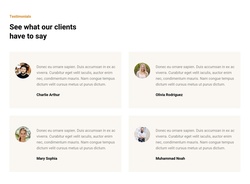 Client Testimonials Highlight