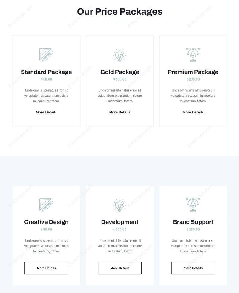 Flexible Pricing Options For Every Need Website Template