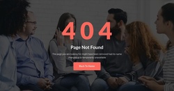 Page Not Found Alert