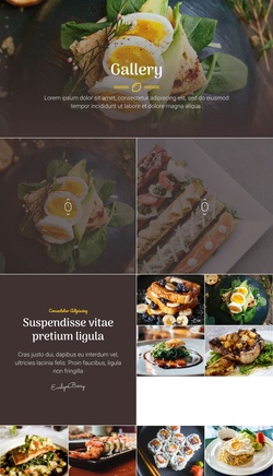 Creative Food Display With Engaging Visuals