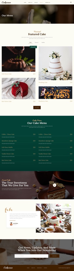 Delicious Cake & Pastry Selections For Every Occasion