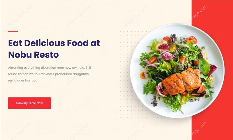 Indulge In Delicious Dining Experience Website Template