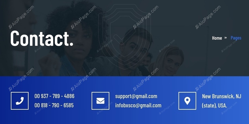 Get In Touch With Us Website Template