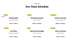 Explore Our Weekly Class Schedule