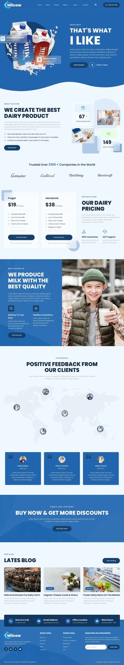 Kids & Babies Website Templates