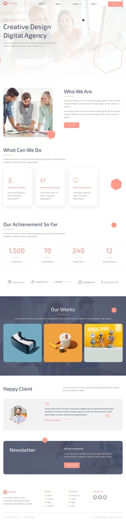 Business & Services Website Templates